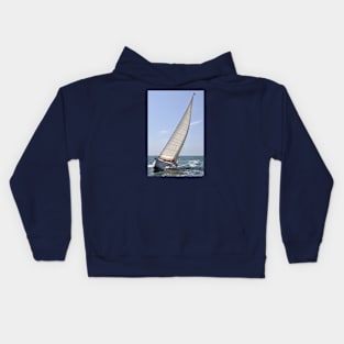 Sailing Away 01 Kids Hoodie